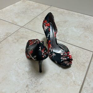 Jessica Simpson cherry blossom heels.